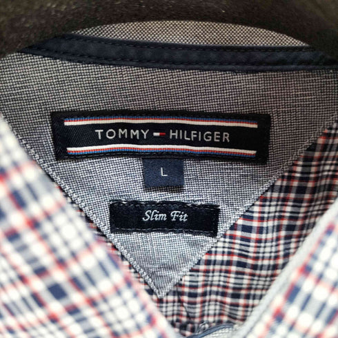 トミーヒルフィガー TOMMY HILFIGER L/Sボタンダウンシャツ slim fit メンズ JPN:L