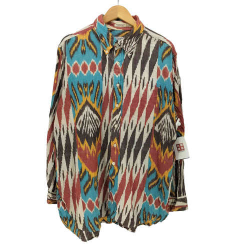 エンジニアードガーメンツ Engineered Garments 19 CENTURY BD SHIRT IKAT-MULTI COLOR 総柄 L/S ボタンダウン シャツ メンズ JPN:L