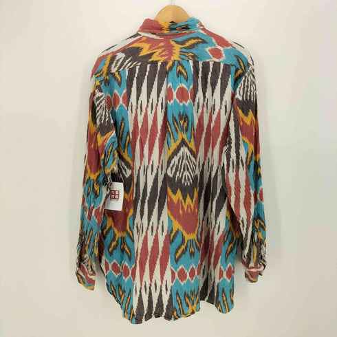 エンジニアードガーメンツ Engineered Garments 19 CENTURY BD SHIRT IKAT-MULTI COLOR 総柄 L/S ボタンダウン シャツ メンズ JPN:L