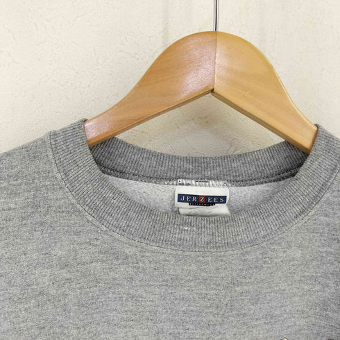 ジャージーズ JERZEES 00s ベア クマ クリスマス プリント クルーネックスウェット メンズ import:L