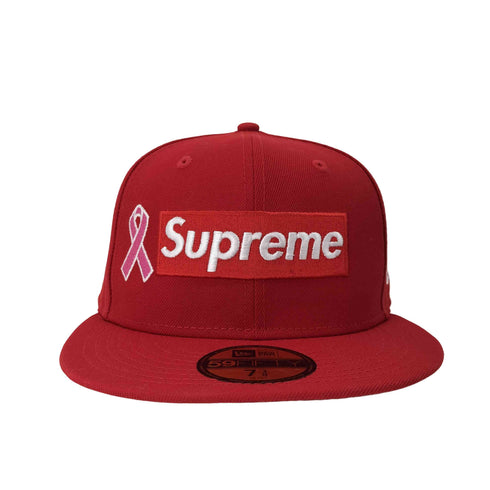シュプリーム Supreme 25AW Breast Cancer Awareness Box Logo New Era メンズ 7 3/8
