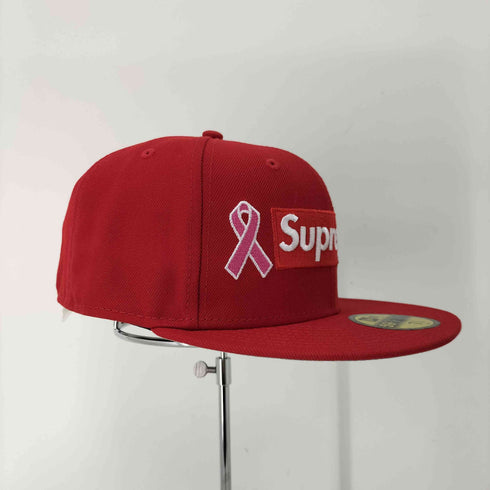 シュプリーム Supreme 25AW Breast Cancer Awareness Box Logo New Era メンズ 7 3/8