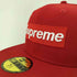 シュプリーム Supreme 25AW Breast Cancer Awareness Box Logo New Era メンズ 7 3/8