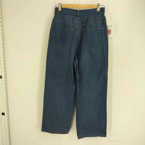 A+TOKYO ステッチデザイン ワイドデニムパンツ レディース JPN:2