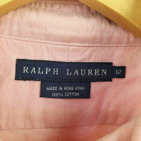 ラルフローレン RALPH LAUREN ポニー刺繍 コットン ボタンダウンシャツ メンズ 12