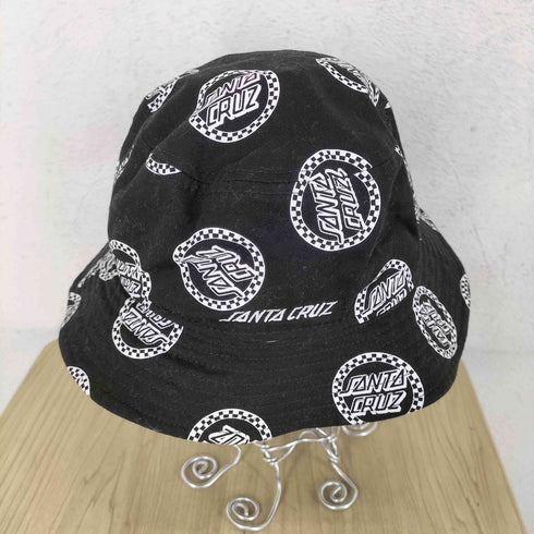 サンタクルズ SANTA CRUZ ロゴ総柄バケットハット メンズ SMALL-MEDIUM