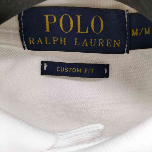 ポロラルフローレン POLO RALPH LAUREN SLIM FIT ポニー刺繍 S/S 鹿の子 ポロシャツ メンズ JPN:M