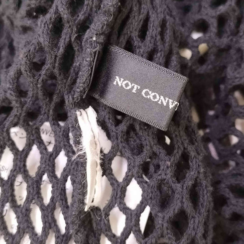 ノットコンベンショナル NOT CONVENTIONAL MESH TOP プルオーバー メッシュ ニット トップ メンズ