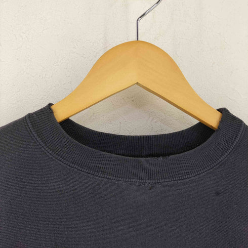 チャンピオン Champion 90s USA制 刺繍タグ デカロゴ刺繍 REVERSE WEAVE リバースウィーブ クルーネックスウェット メンズ import:M