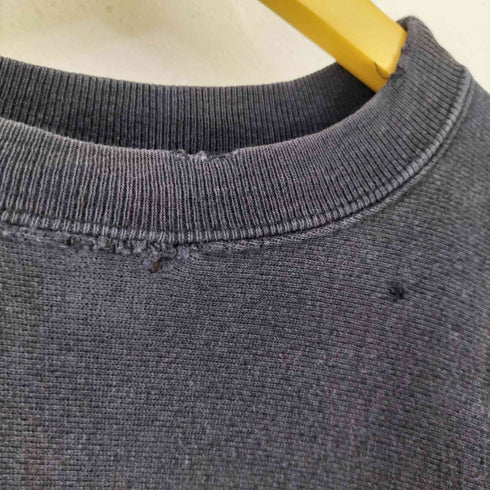 チャンピオン Champion 90s USA制 刺繍タグ デカロゴ刺繍 REVERSE WEAVE リバースウィーブ クルーネックスウェット メンズ import:M