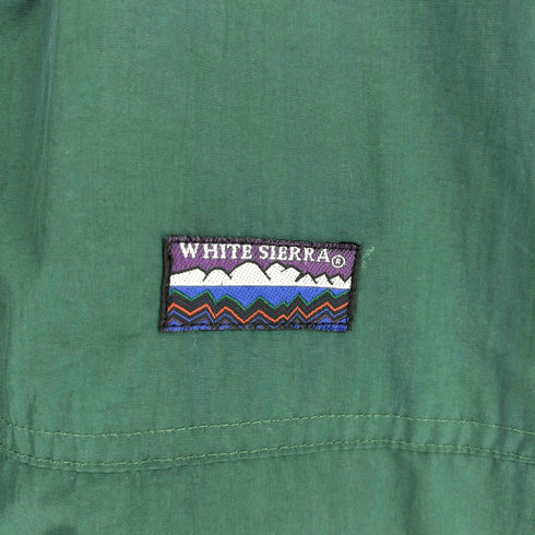 white sierra 90S フロントロゴワッペンナイロンジャケット メンズ import:L