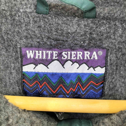 white sierra 90S フロントロゴワッペンナイロンジャケット メンズ import:L