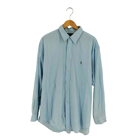 ラルフローレン RALPH LAUREN 90S BD L/S YARMOUTH スモールポニー刺繍シャツ メンズ 17-1/2