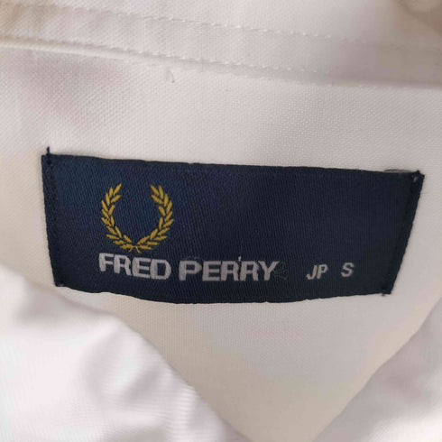 フレッドペリー FRED PERRY パターン トリム シャツ ボタンダウン チェック柄 メンズ JPN:S