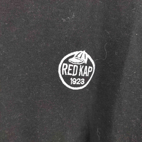 レッドキャップ RED KAP S/S フロントロゴ刺繍クルーネックTシャツ レディース import:M