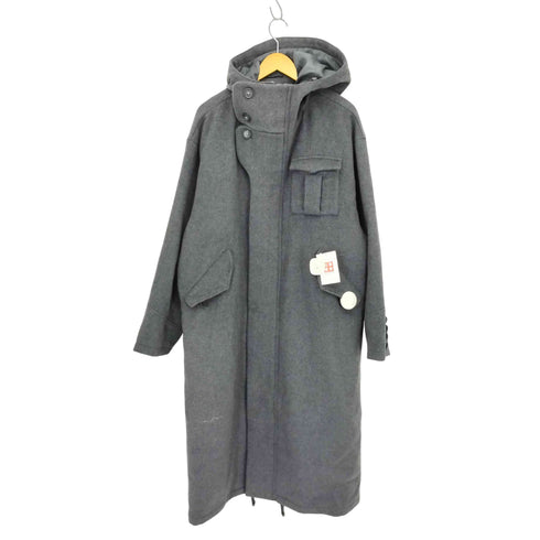 パラノイド PARANOID Hooded Long Coat フーデッド ロングコート メンズ L