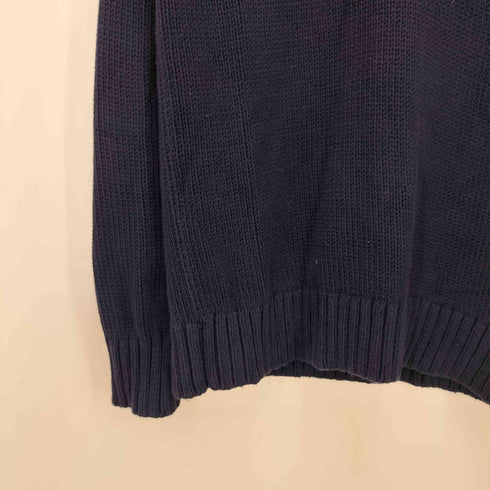 トミーヒルフィガー TOMMY HILFIGER ハーフボタン コットンニット メンズ
