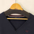 フレッドペリー FRED PERRY ロゴ刺繍 Vネックカーディガン メンズ JPN:M