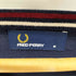 フレッドペリー FRED PERRY ロゴ刺繍 Vネックカーディガン メンズ JPN:M