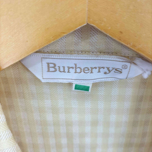 バーバリーズ BURBERRYS ギンガムチェック ダブルブレスト プリーツスカート スーツセットアップ レディース