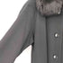 ピュア カシミヤ pure cashmere フォックスファーカラー カシミヤ ロングコート レディース 11AR