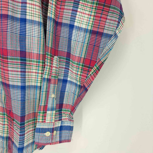 ブルックスブラザーズ 346 BROOKS BROTHERS ボタンダウンチェックシャツ メンズ import:L