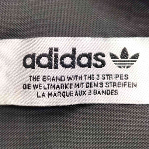 アディダスオリジナルス adidas Originals ポリウレタン エンボス トレフォイル ショルダーバッグ メンズ