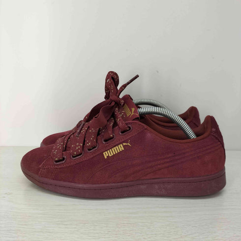 プーマ PUMA Vikky Lace Up Sneakers Burgundy レディース JPN:24