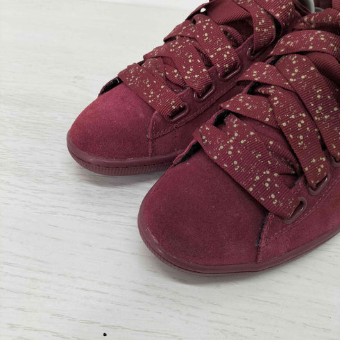 プーマ PUMA Vikky Lace Up Sneakers Burgundy レディース JPN:24
