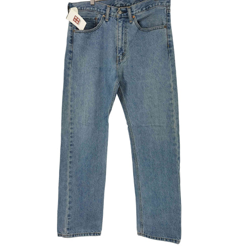 リーバイス Levis 505 ボタン裏3405刻印 ジップフライテーパードデニムパンツ メンズ W34 L32