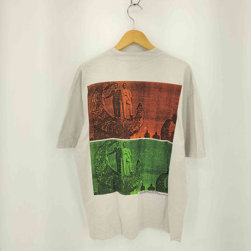 MIRACLE SELTZER WEIRDOS グラフィックプリント クルーネック 半袖Tシャツ カットソー メンズ LARGE