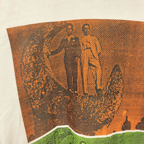 MIRACLE SELTZER WEIRDOS グラフィックプリント クルーネック 半袖Tシャツ カットソー メンズ LARGE