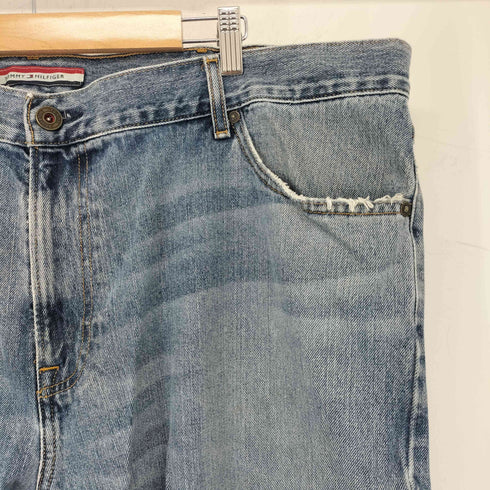 トミーヒルフィガー TOMMY HILFIGER ストレートデニムパンツ メンズ 44x32