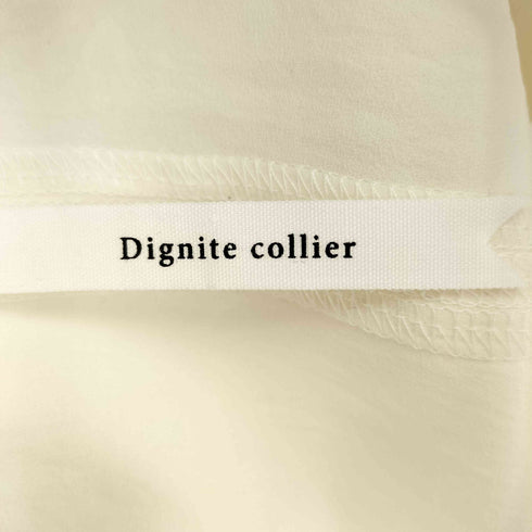 ディニテコリエ Dignite Collier ストレッチシフォンブラウス レディース FREE