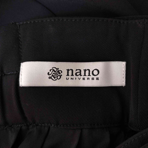 ナノユニバース NANO universe ベルトデザインプリーツスカート レディース FREE