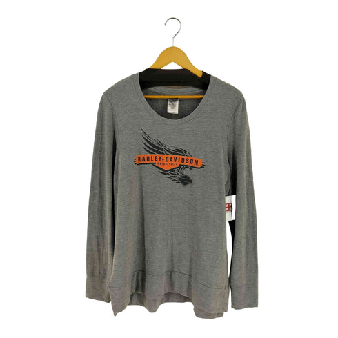 ハーレーダビッドソン HARLEY-DAVIDSON フロントロゴプリントスウェット メンズ import:XL