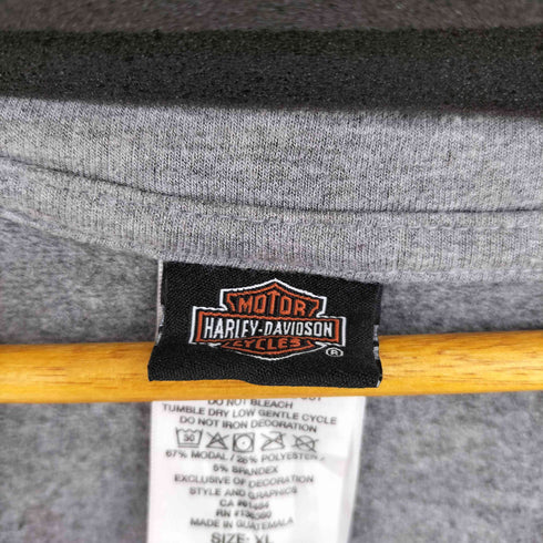 ハーレーダビッドソン HARLEY-DAVIDSON フロントロゴプリントスウェット メンズ import:XL