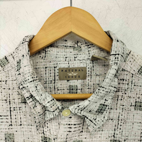 ナチュラルイシュー NATURAL ISSUE 90s総柄レーヨンシャツ メンズ 2XL