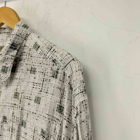 ナチュラルイシュー NATURAL ISSUE 90s総柄レーヨンシャツ メンズ 2XL