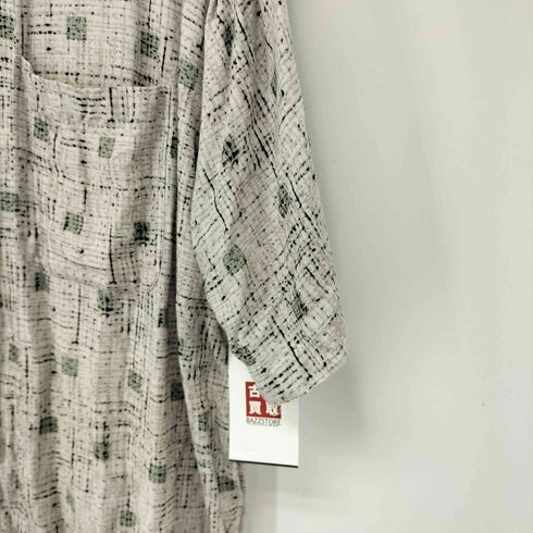 ナチュラルイシュー NATURAL ISSUE 90s総柄レーヨンシャツ メンズ 2XL