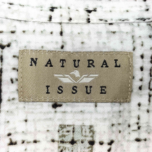 ナチュラルイシュー NATURAL ISSUE 90s総柄レーヨンシャツ メンズ 2XL