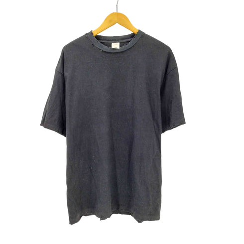 ゴールドトウヨウエンタープライズ GOLD 東洋エンタープライズ 14/- U.S. COTTON DAMAGE T-SHIRT コットン ダメージ Tシャツ バックプリント メンズ JPN:L