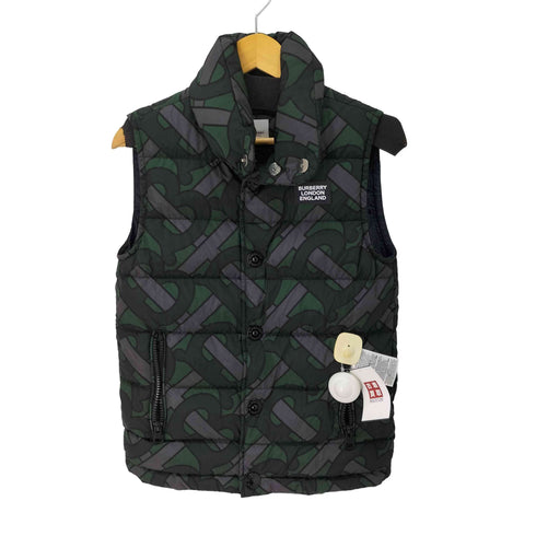 バーバリーロンドン BURBERRY LONDON モノグラム ミッドランド ダウンベスト メンズ XXXS