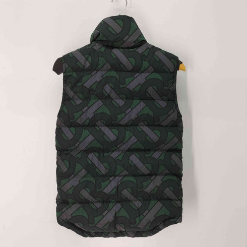 バーバリーロンドン BURBERRY LONDON モノグラム ミッドランド ダウンベスト メンズ XXXS