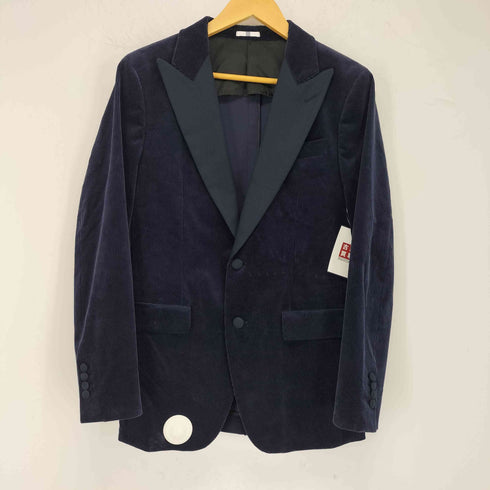 スーツセレクト SUIT SELECT 2釦ピークドラペルシングル0タックパンツスーツ メンズ Y6