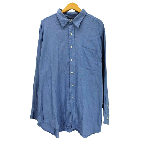 ポロバイラルフローレン Polo by RALPH LAUREN 90S ANDREW 波織り L/S シャツ メンズ 18 34/35