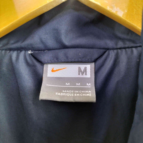 ナイキ NIKE ロゴ刺繍 ハイネック ジップアップジャケット メンズ import:M