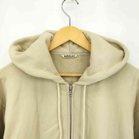 オーラリー AURALEE SMOOTH SOFT SWEAT ZIP PARKA スムース ソフト スウェット ジップ パーカー メンズ 3