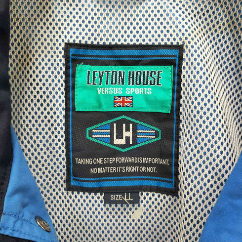 leyton house 刺繍 ナイロンジャケット メンズ