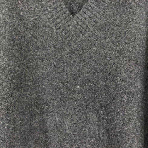 ザラ ZARA Vネックウール混ニット レディース import:L